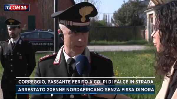 aggressione a Correggio