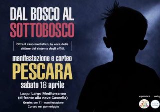 SOS bambini, manifestazione sabato 18 aprile a Pescara