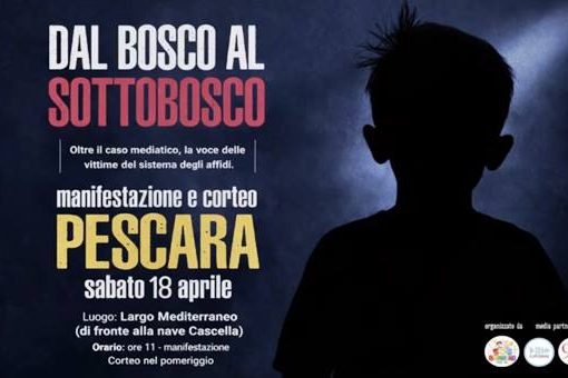 SOS bambini, manifestazione sabato 18 aprile a Pescara