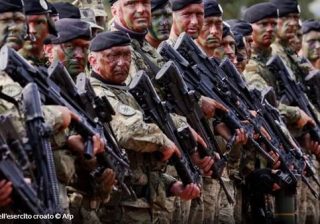 Croazia soldati
