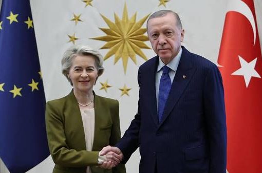 von de Leyen ed Erdogan