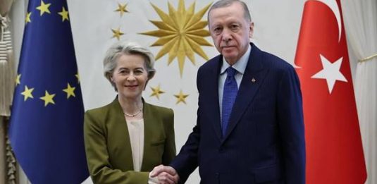 von de Leyen ed Erdogan