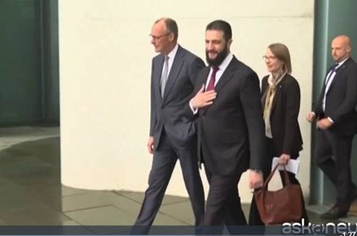 Merz riceve Al Jolani