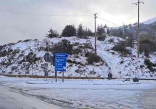 neve in Sardegna