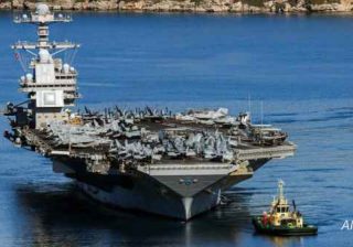 portaerei americana Gerald R. Ford