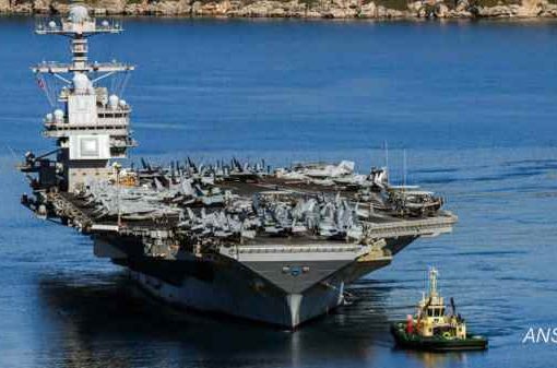 portaerei americana Gerald R. Ford