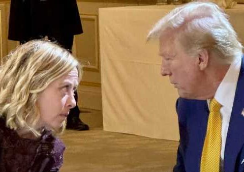 Meloni e Trump