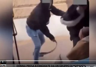 donna presa a cinghiate da minorenni nordafricani sul bus