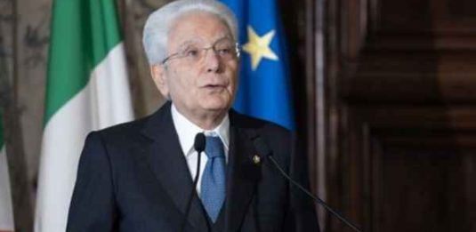 25 aprile, Mattarella