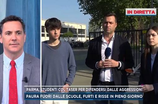 Parma, studenti col taser per difendersi
