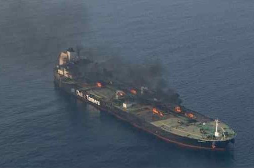 missile iraniano colpisce petroliera di QatarEnergy