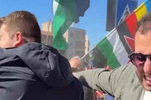 25 aprile, Radicali picchiati