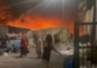 Roma, follia al campo rom