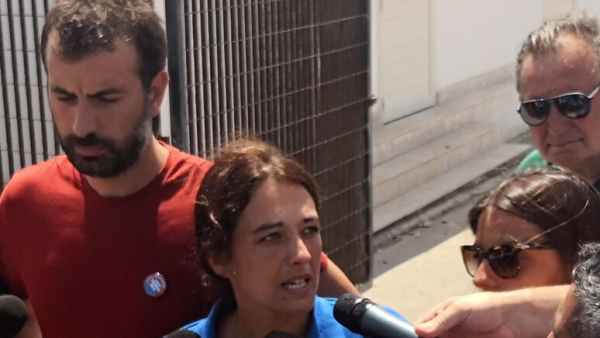 scafista e Alessandra Sciurba