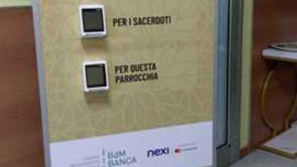 Teramo arrivano i Pos in chiesa per le offerte