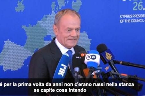 primo ministro polacco Donald Tusk