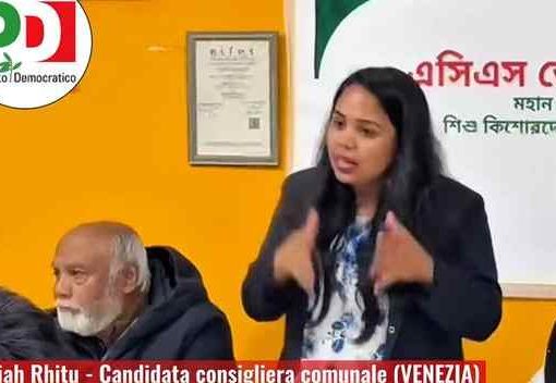 Islamizzazione del Pd, a Venezia comizio in bengalese