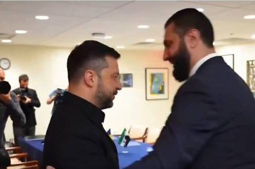 Zelensky e Al Jolani