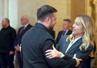 Zelensky e Meloni