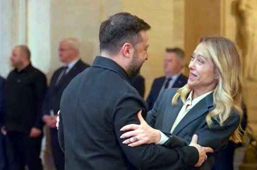 Zelensky e Meloni