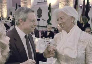 Mario Draghi e Lagarde