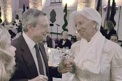 Mario Draghi e Lagarde