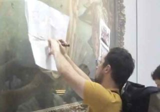 Blitz alla Venere di Botticelli