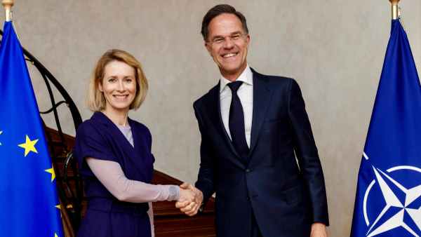 Kallas e Rutte