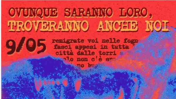 Bologna, “Remigrate voi nelle fogne. Fasci appesi in tutta la città”