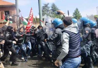 1 maggio Torino, antagonisti scatenati