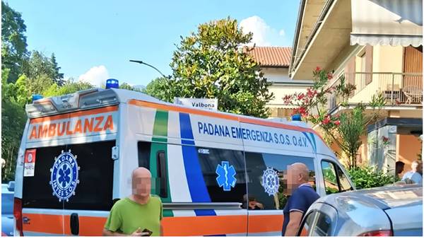 Ponteranica ambulanza violenza sessuale