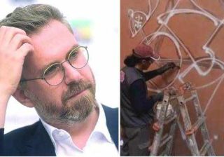 Bologna imbrattata dai graffitari