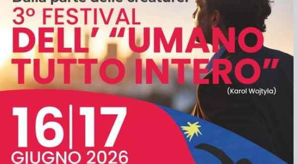 Roma, 16 e 17 giugno terzo Festival dell'”Umano Tu
