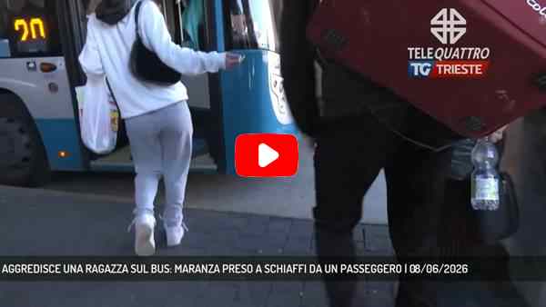 Aggredisce una ragazza sul bus, maranza preso a schiaffi da un passeggero