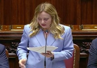 Giorgia Meloni alla Camera