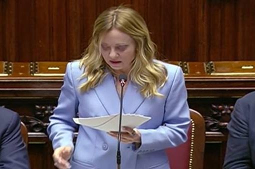Giorgia Meloni alla Camera