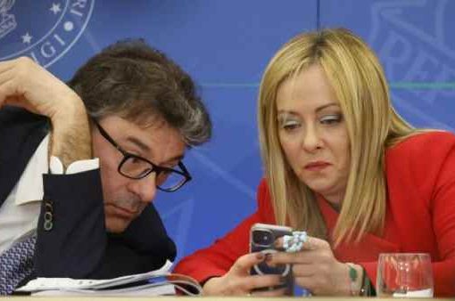 Giorgetti e Meloni