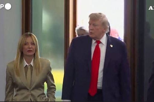 Meloni e Trump
