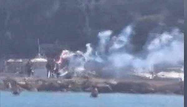 Migranti sbarcano in Sardegna e accendono fuochi d’artificio