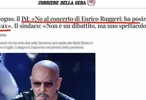 Caso Enrico Ruggeri