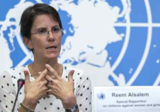 Reem Alsalem, Relatrice Speciale ONU