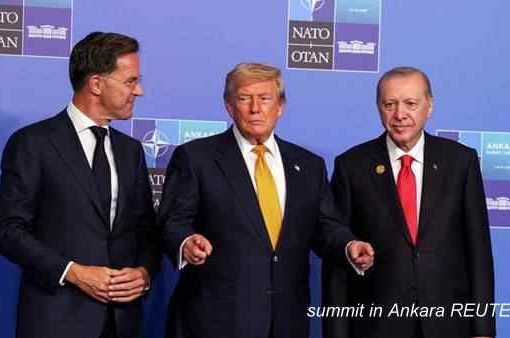 Rutte, Trump, Erdogan
