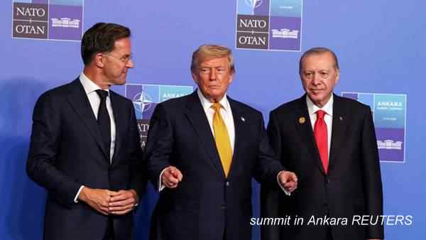 Rutte, Trump, Erdogan