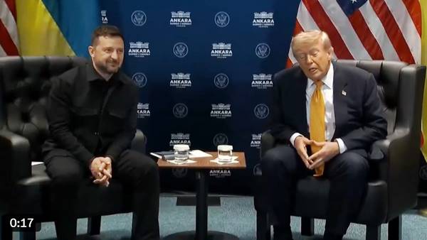 Zelensky e Trump